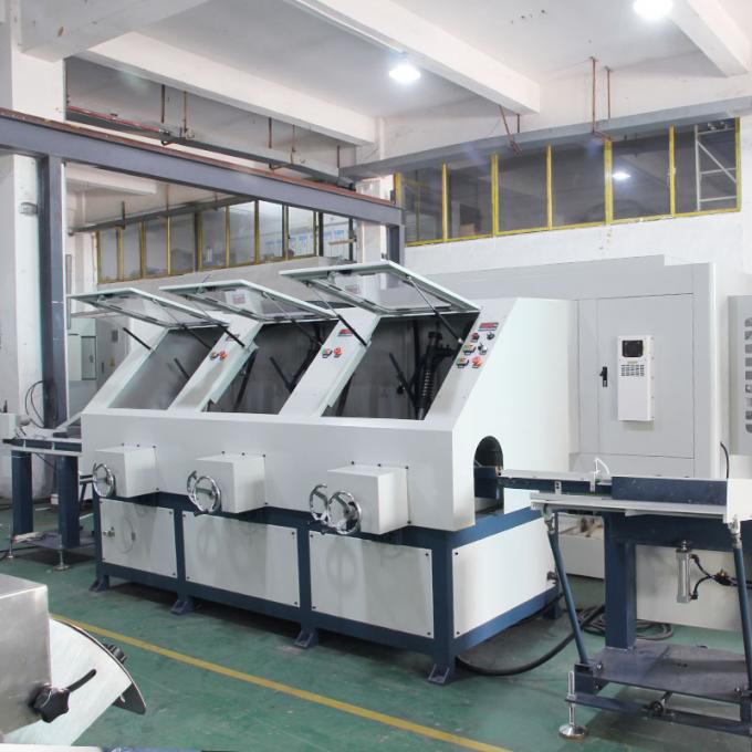 4 головы Квадратная стальная шлифовальная машина высокая эффективность 6