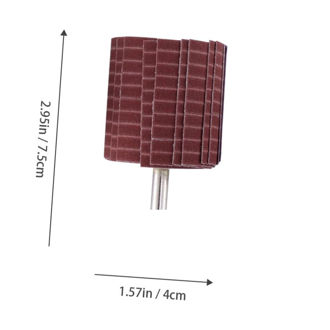 Полировальные расходные материалы Прочные лепестковые круги Наждачная бумага 250*50 мм Зернистость 240 Абразивный проволочный лепестковый круг для шлифовки и полировки 5