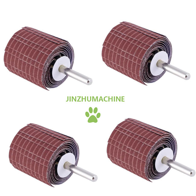 Полировальные расходные материалы Прочные лепестковые круги Наждачная бумага 250*50 мм Зернистость 240 Абразивный проволочный лепестковый круг для шлифовки и полировки 6