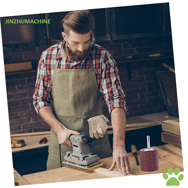 Полировальные расходные материалы Прочные лепестковые круги Наждачная бумага 250*50 мм Зернистость 240 Абразивный проволочный лепестковый круг для шлифовки и полировки 10