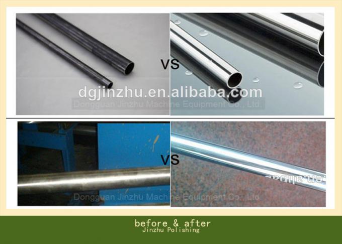 8k зеркальная линия волос проволока рисование отделка Автоматическая металлическая труба / труба квадратная / круглая полировальная машина для отделки поверхности 5