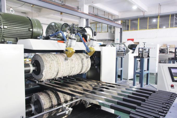 8k зеркальная линия волос проволока рисование отделка Автоматическая металлическая труба / труба квадратная / круглая полировальная машина для отделки поверхности 6