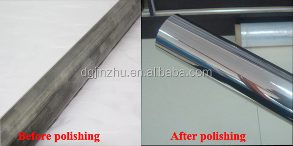 8k зеркальная линия волос проволока рисование отделка Автоматическая металлическая труба / труба квадратная / круглая полировальная машина для отделки поверхности 9