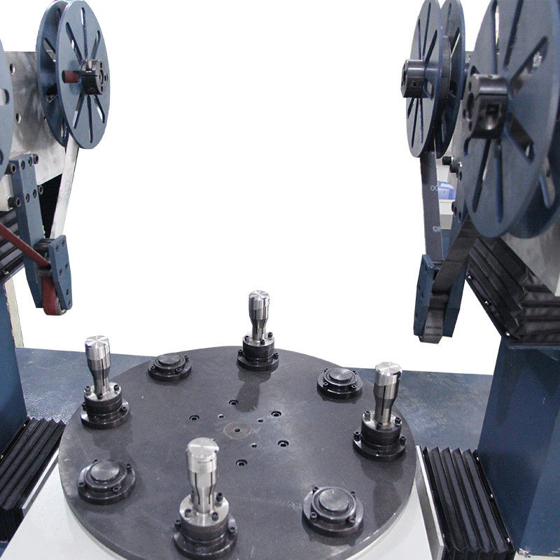 №4 Внешняя крышка Металлическая промышленная шлифовальная машина с двойной головкой, полировальная машина, волочильная машина для стальной проволоки