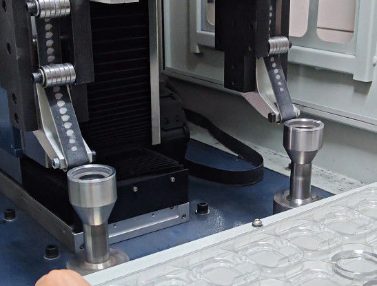2 станции оборудование для чистки с помощью CNC для точной отделки плоских и боковых поверхностей обычных продуктов с круглыми крышками
