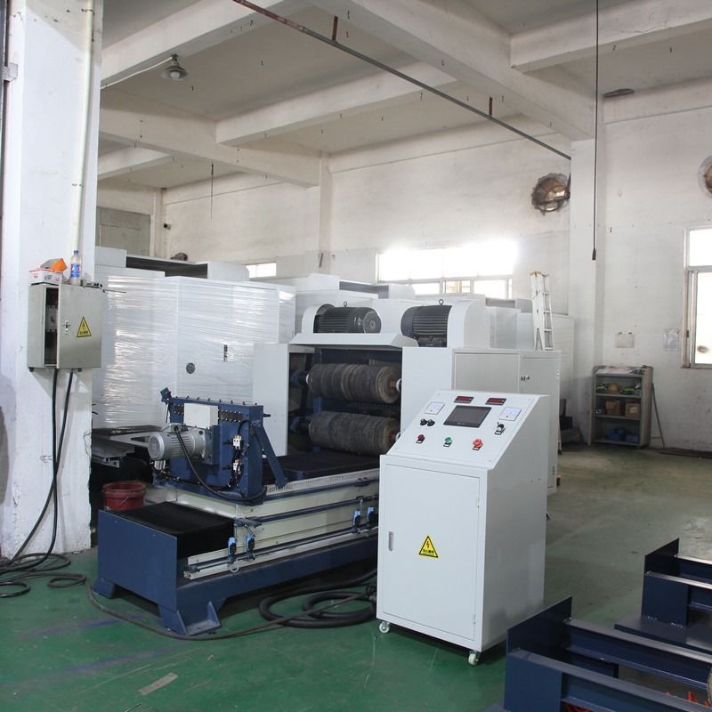 Metal Pipe/Tube Square/Round Polishing Machine Automatic Surface Mirror 8k Hairline Wire Drawing Finishing Buffing Grinding Machine